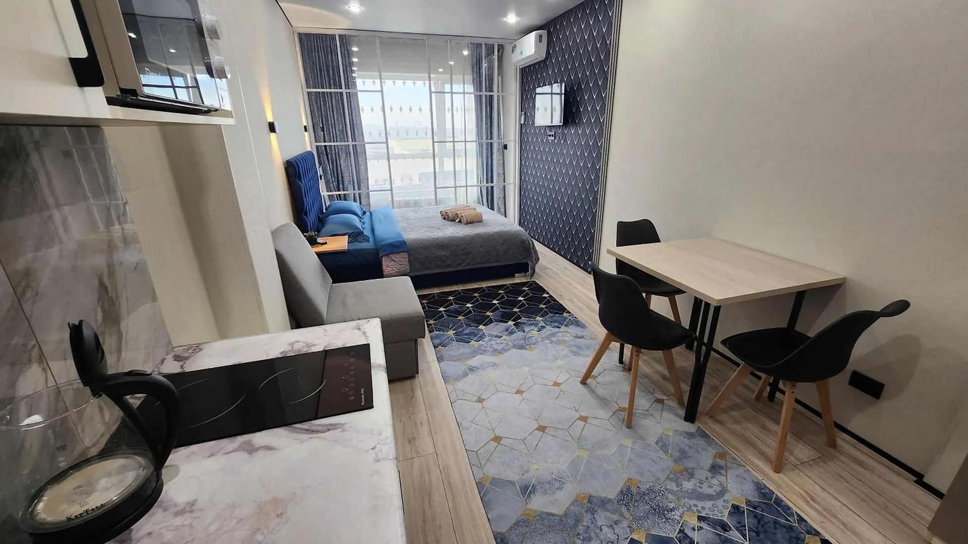 Апартаменты В Жк Meridian Apartments Almaty Kazakhstan